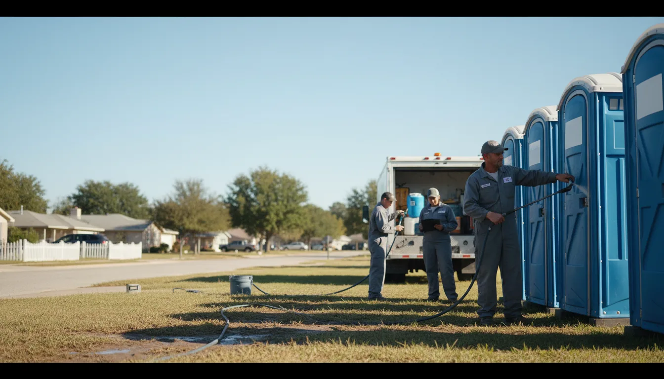 Long-Term Portable Toilet Rental in Bay, AR near me